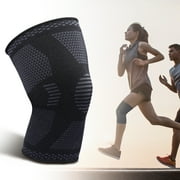 Ant Class Men's and Women's Breathable Fitness Knee Compression Sleeve, Black